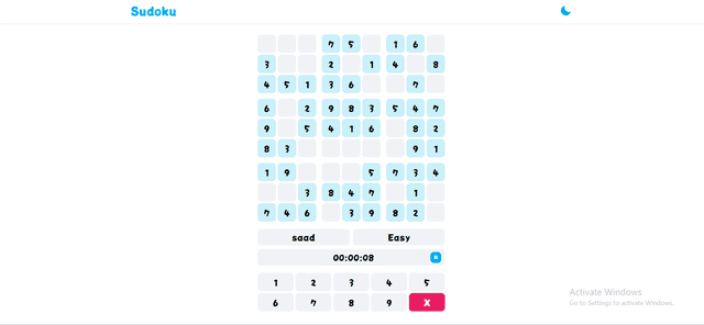Sudoku Game